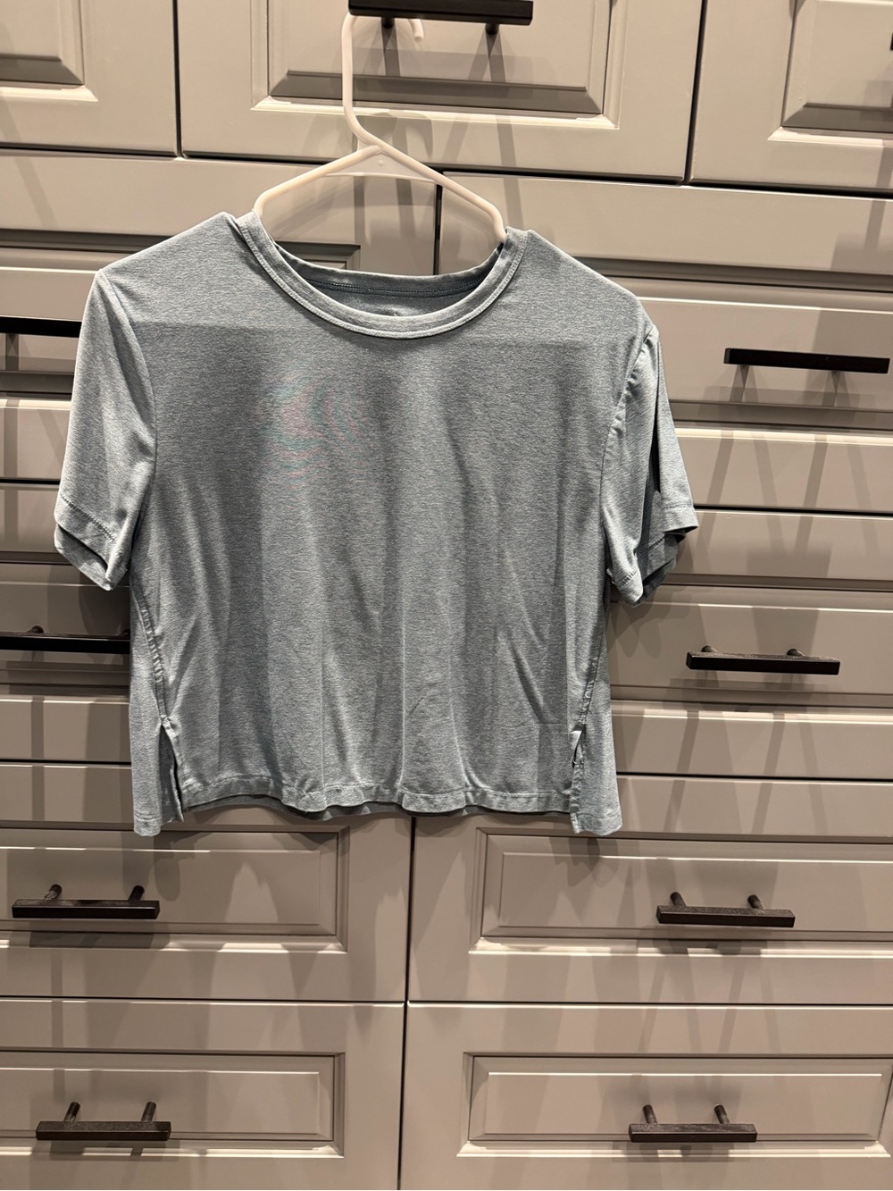 Old Navy Light Blue Short Sleeve Crew Tee for Kids